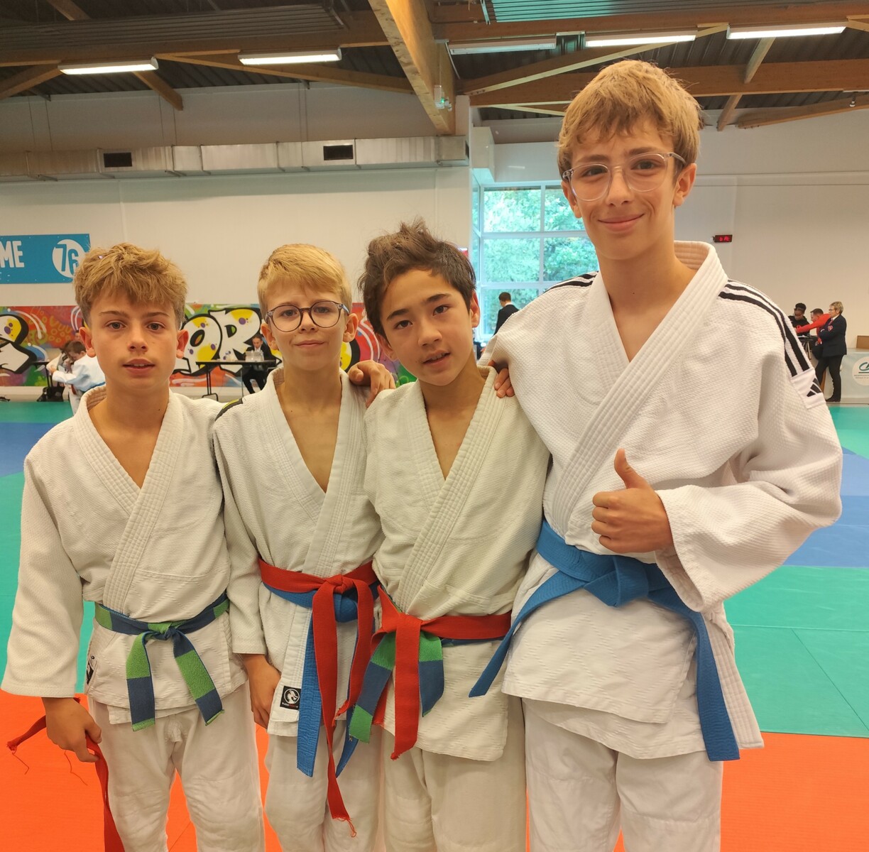 Joachim Quemener wins bronze at regional judo tournament for Bernay